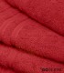 Toalla de Rizo Americano 100% Algodón Color Rojo. VIDAL HOME - GOTEXTIL