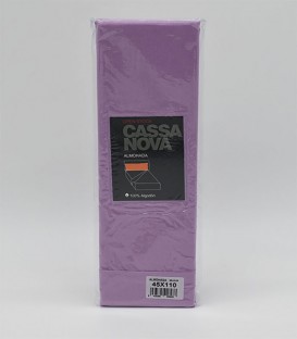 Pack 2 Fundas de Almohada Algodón 100% color Malva Cassa Nova - GOTEXTIL