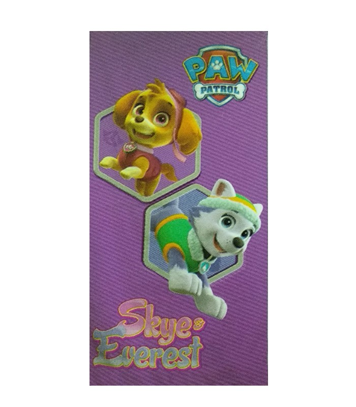 GOTEXTIL | Toalla  Paw Patrol SKYE Y EVEREST 70X140  Microfibra