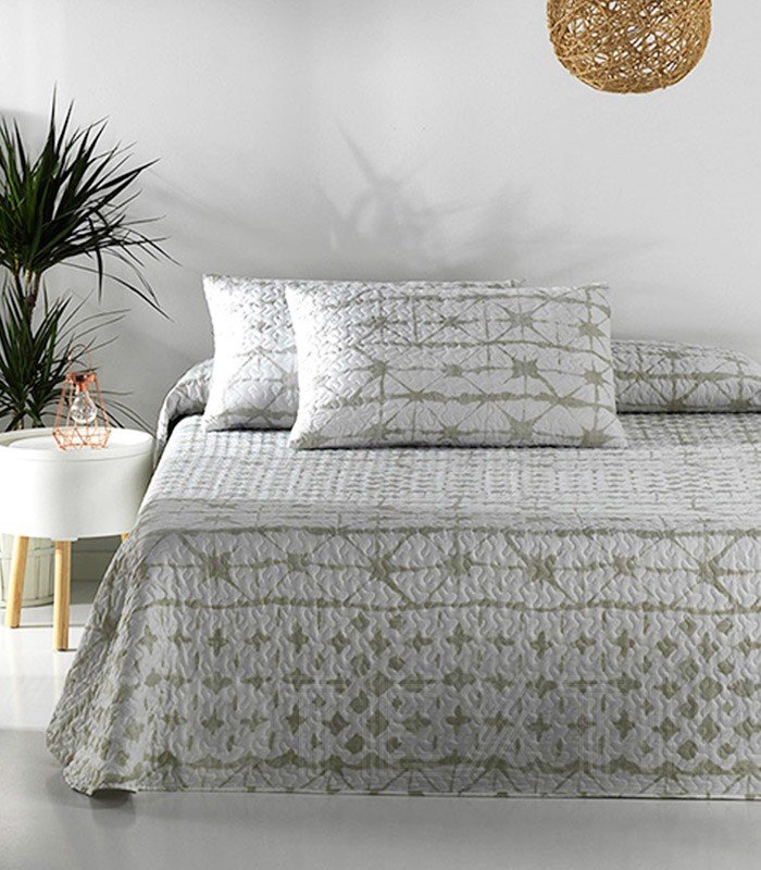 GOTEXTIL |  COLCHA BOUTI REVERSIBLE ALAI G46 CAMA 150CM. TEXTILS 