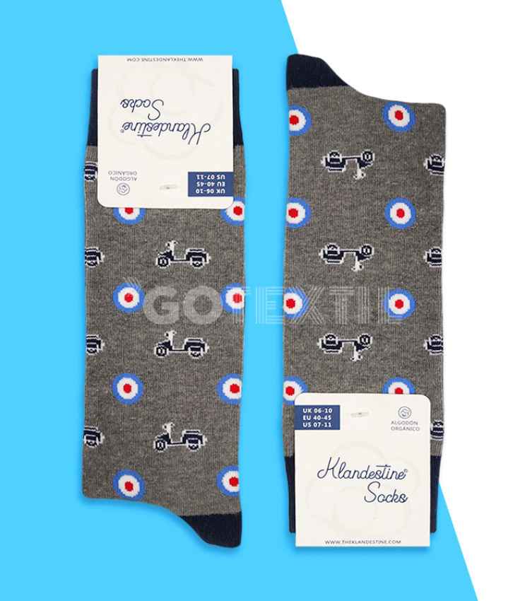 GOTEXTIL | CALCETINES VESPAS DIANA. KLANDESTINE SOCKS