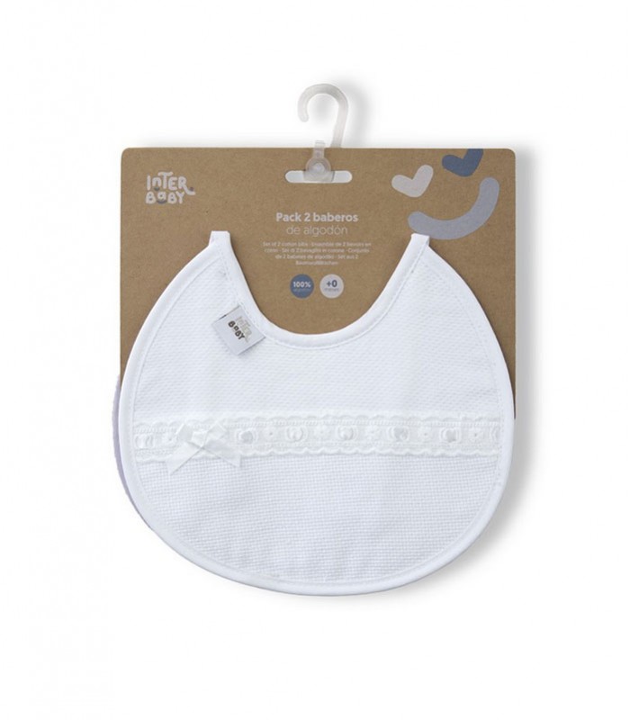 GOTEXTIL | Pack 2 Baberos INTERBABY  R7 - 3R