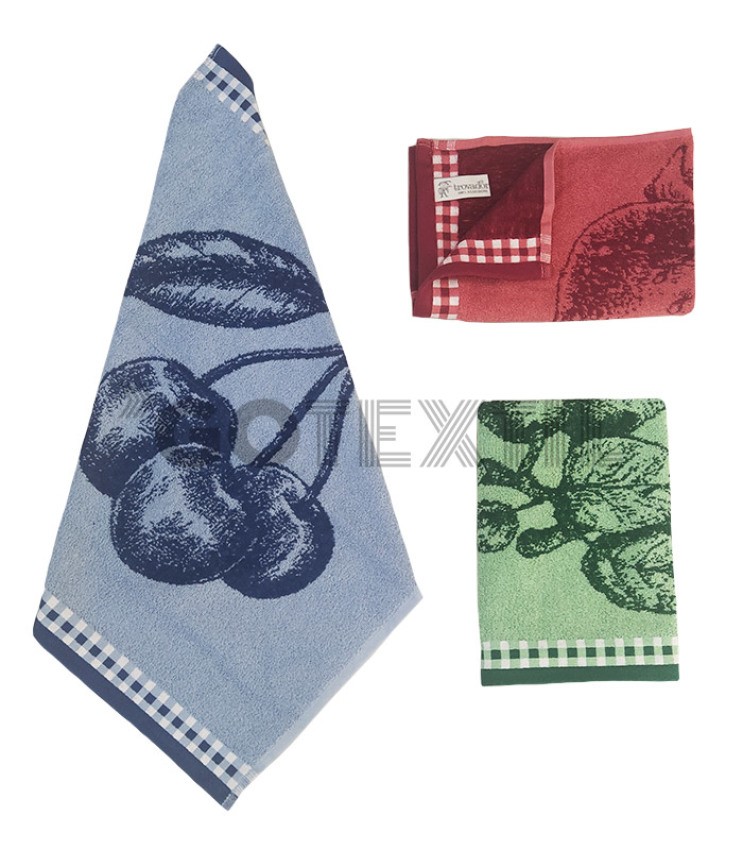 GOTEXTIL | TROVADOR | Pack 3 Paños de Cocina FRUITS 238