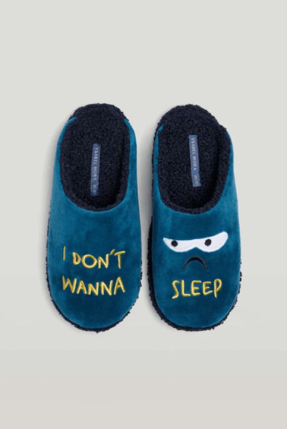 GOTEXTIL | ZAPATILLAS DE CASA DON'T WANNA SLEEP YSABEL MORA