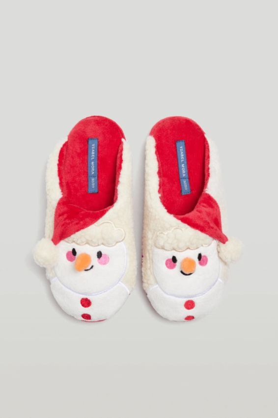 GOTEXTIL | ZAPATILLAS DE CASA INFANTILES NAVIDAD 44029 YSABEL MORA