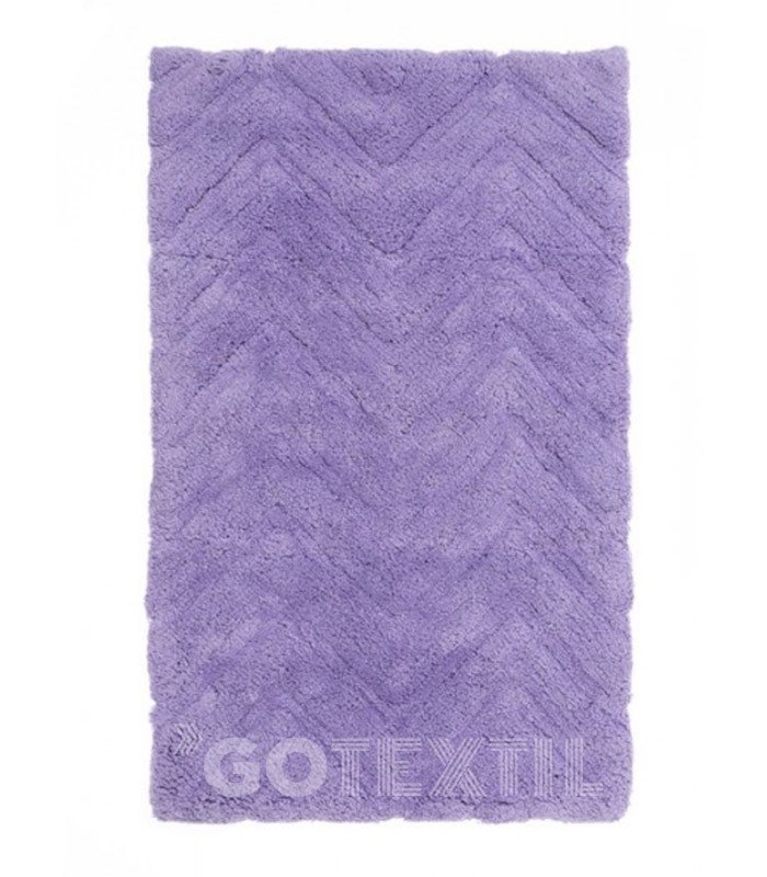 GOTEXTIL | Alfombra de baño ZIG-ZAG Kotibe Algodón 100%