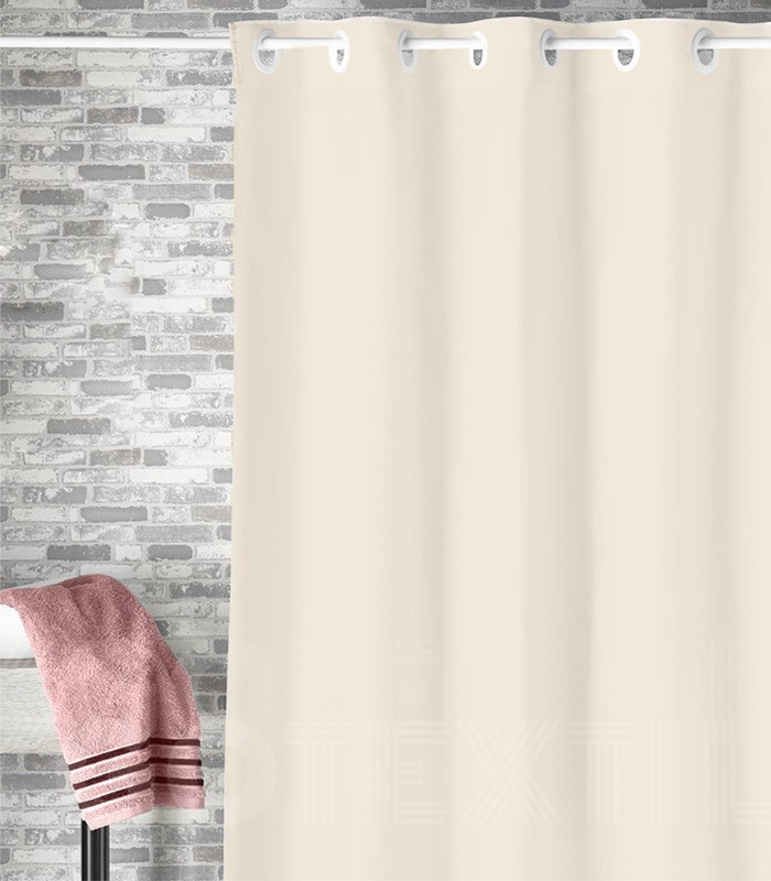 GOTEXTIL | CORTINA DE BAÑO LISA 1040 MÁGICA 180x200cm ATENAS