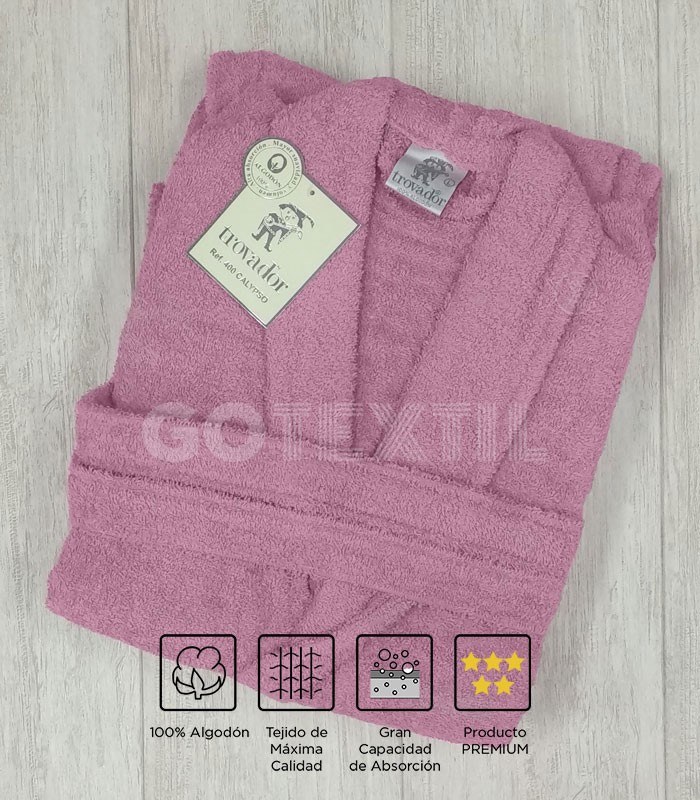 GOTEXTIL | Albornoz Trovador CALYPSO  100% Algodón