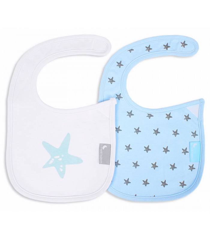 GOTEXTIL | Pack 2 BABEROS VELCRO ESTRELLA 311 INTERBABY