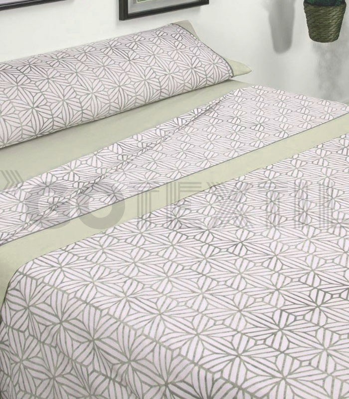 GOTEXTIL | Juego de Sábanas 100% Algodón PERCAL 200 Hilos G56 TEXTILS 