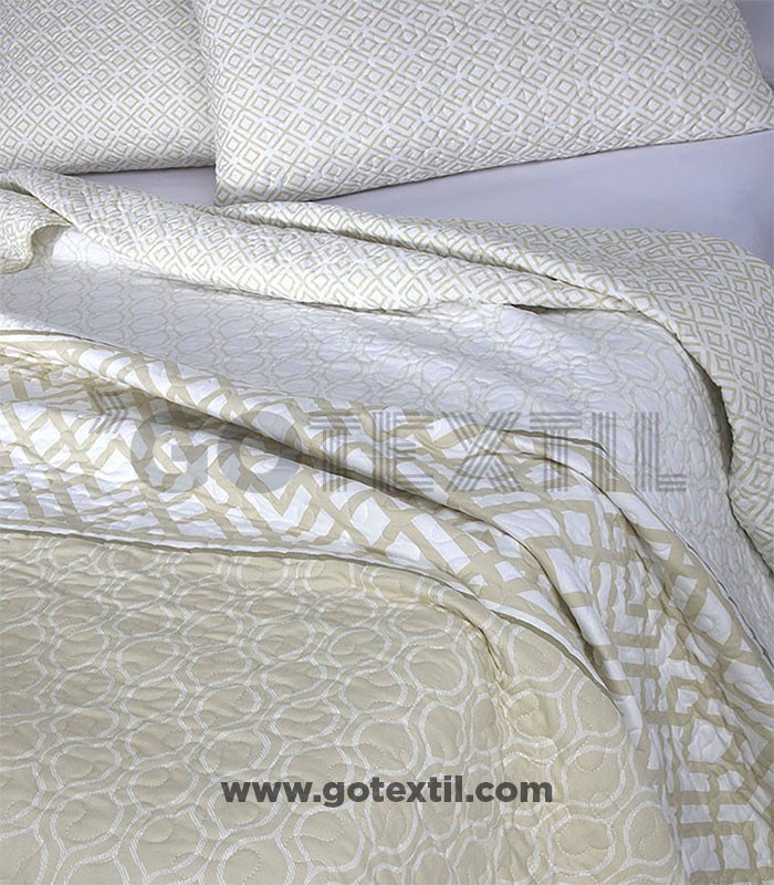 GOTEXTIL |  COLCHA BOUTI REVERSIBLE J16 TEXTILS 