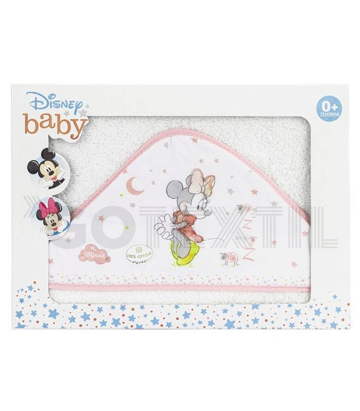 GOTEXTIL | Capa de Baño Disney Counting Sheep MINNIE 100% Algodón