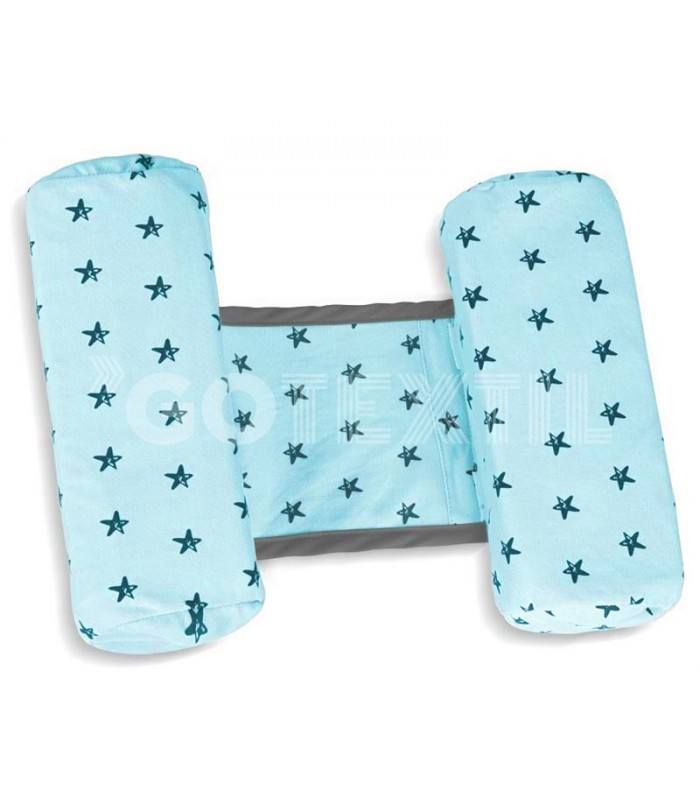 GOTEXTIL | INTERBABY. COJÍN ANTIVUELCO AJUSTABLE DESENFUNDABLE CON VELCRO ESTRELLAS 