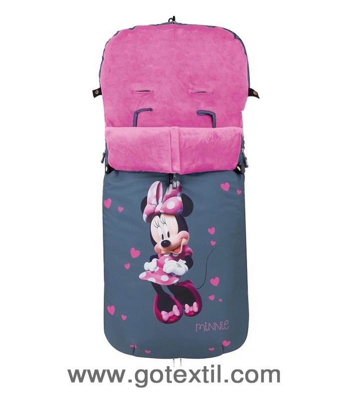 GOTEXTIL | SACO CARRO UNIVERSAL 10070 MINNIE BLOSSONS DISNEY INTERBABY