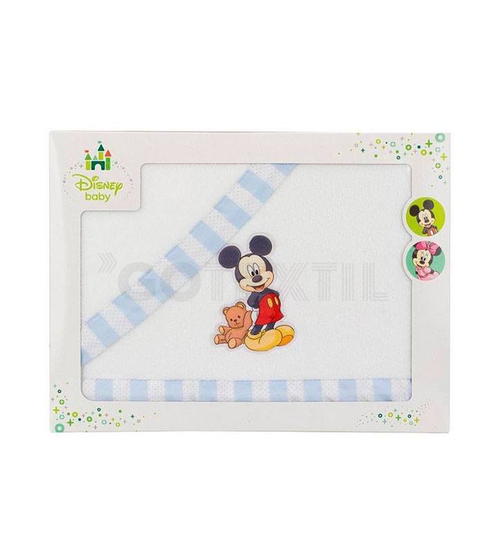 GOTEXTIL | SÁBANAS CUNA CORALINA MK023 MICKEY. INTERBABY