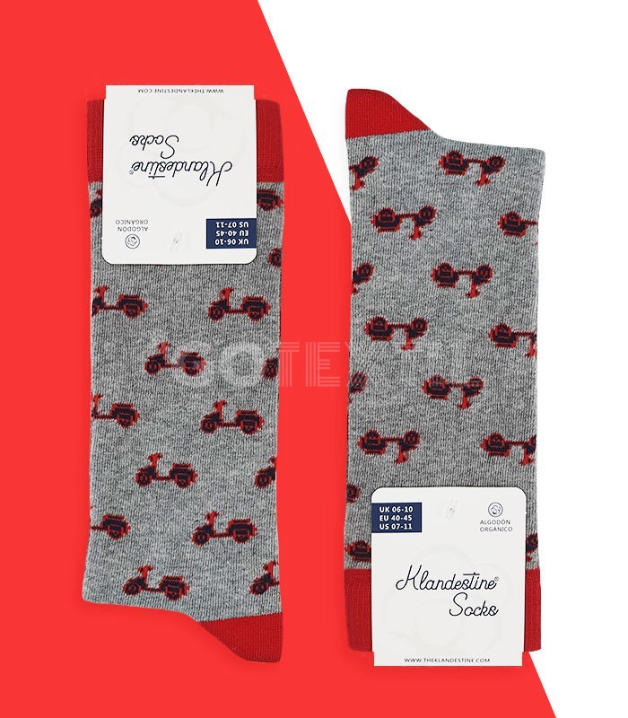 GOTEXTIL | CALCETINES VESPAS. KLANDESTINE SOCKS