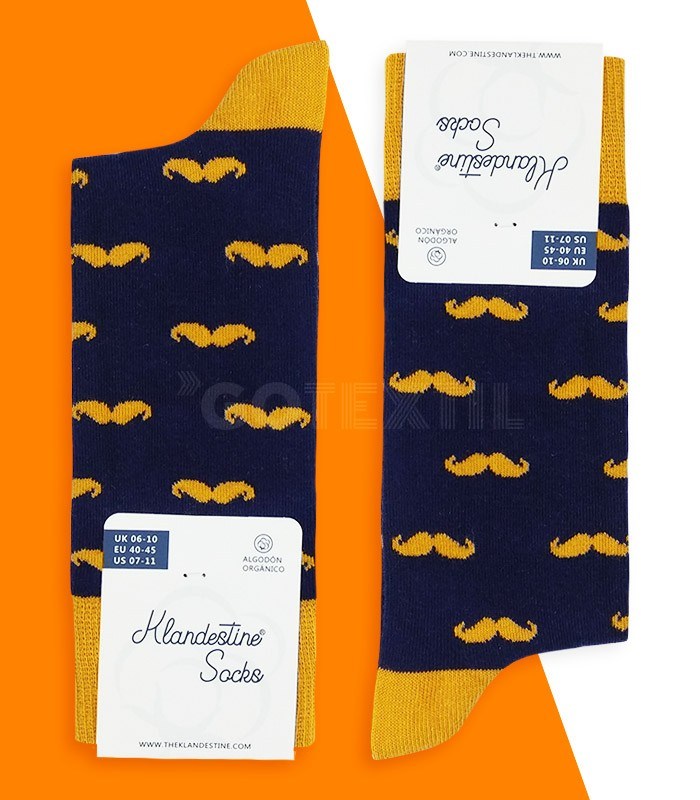 GOTEXTIL | CALCETINES DE BIGOTES. KLANDESTINE SOCKS