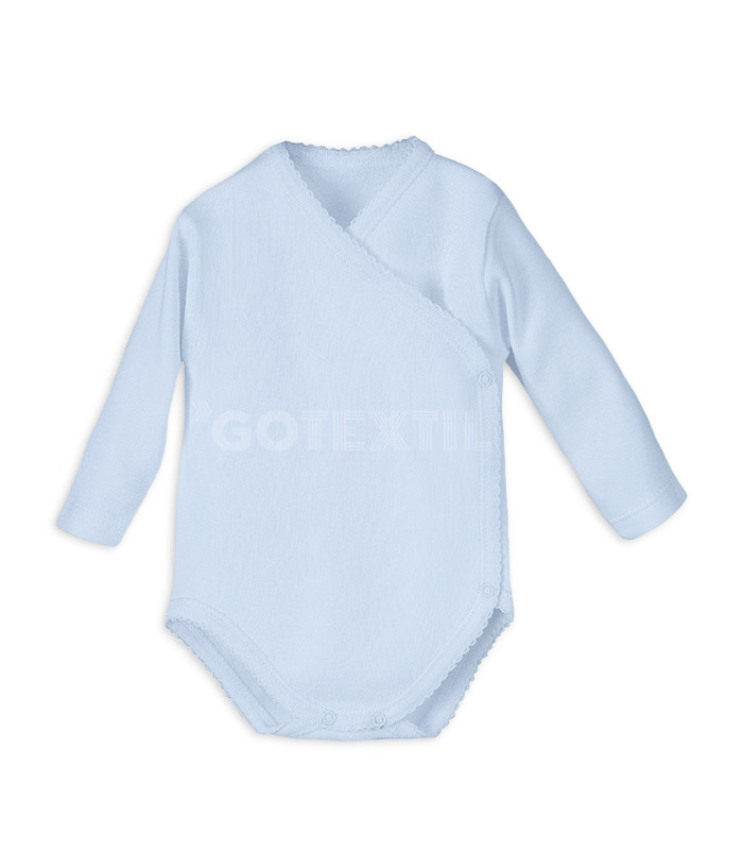 GOTEXTIL | BODY BEBÉ MANGA LARGA CRUZADO 1206 CALAMARO