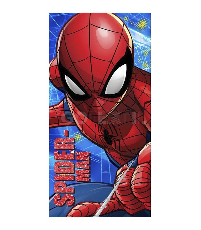 GOTEXTIL | Toalla  SPIDERMAN 1117 Microfibra 70x140cm