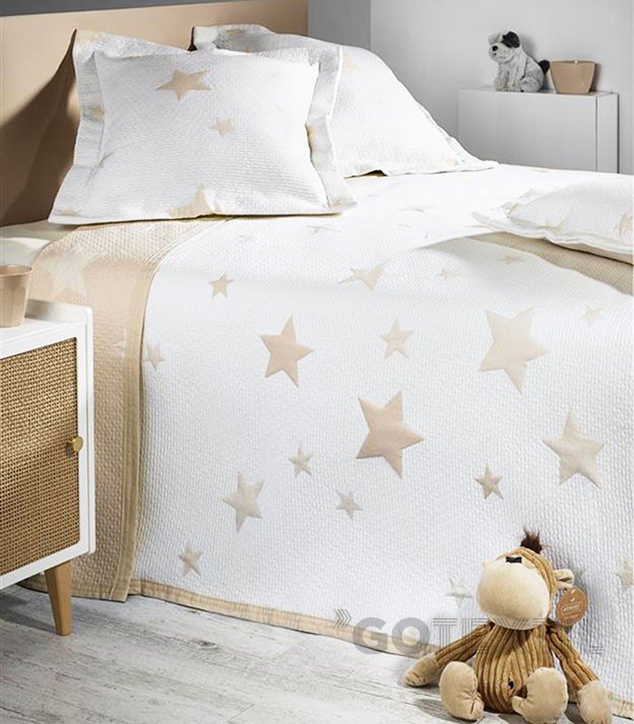 GOTEXTIL | Colcha Bouti Juvenil Reversible 7622 STARS. ATENAS