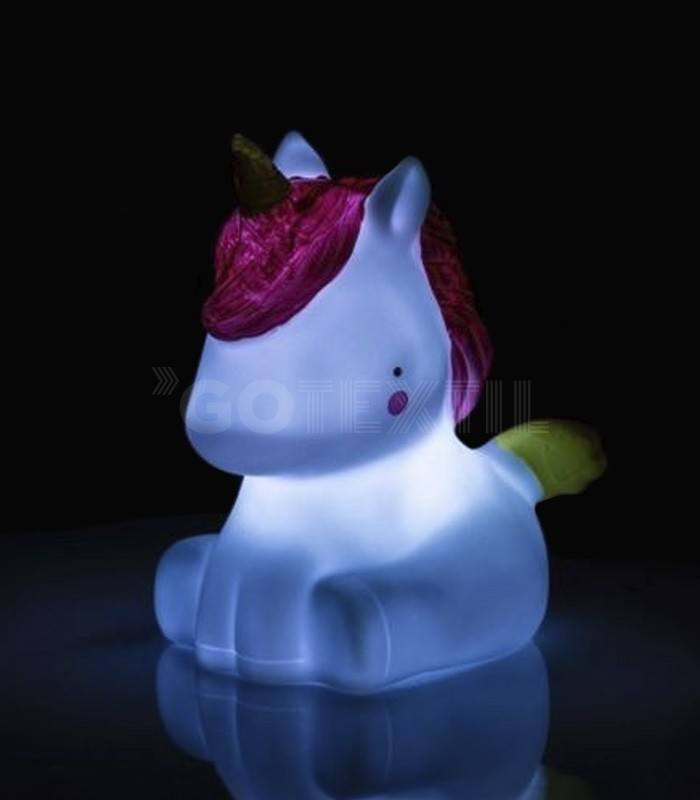 GOTEXTIL | LÁMPARA QUITAMIEDOS UNICORNIO INTERBABY