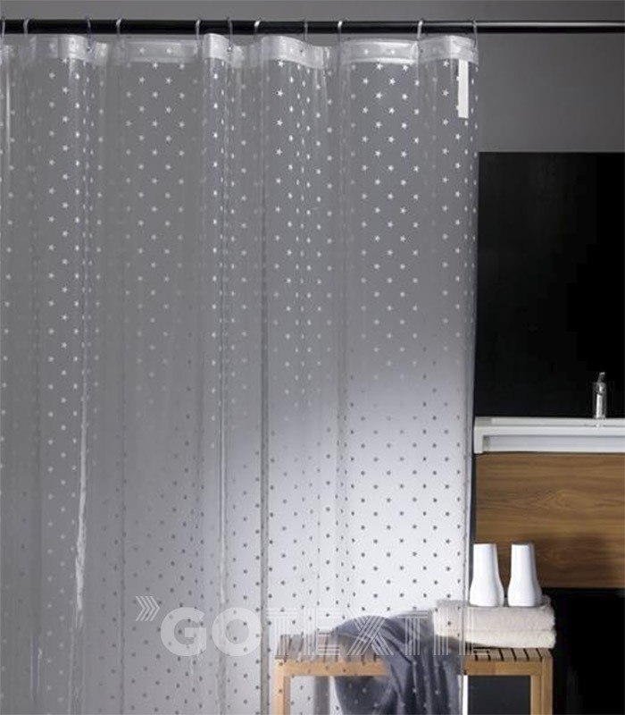 GOTEXTIL | CORTINA DE BAÑO ESTRELLAS 223 180x200cm ATENAS