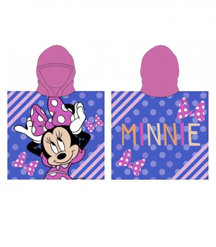 GOTEXTIL | Poncho toalla  MINNIE 9234 Disney 55x110cm