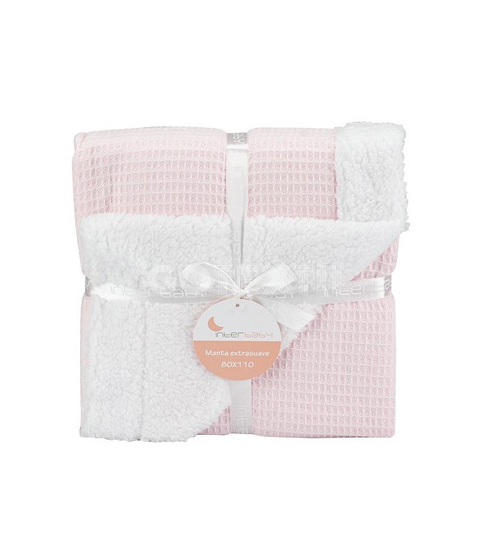 GOTEXTIL | Manta Bebe Nido Abeja Borreguillo 868 INTERBABY