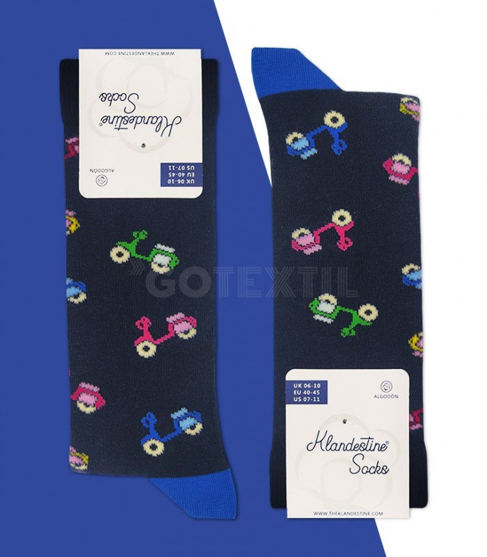 GOTEXTIL | CALCETINES VESPAS . KLANDESTINE SOCKS