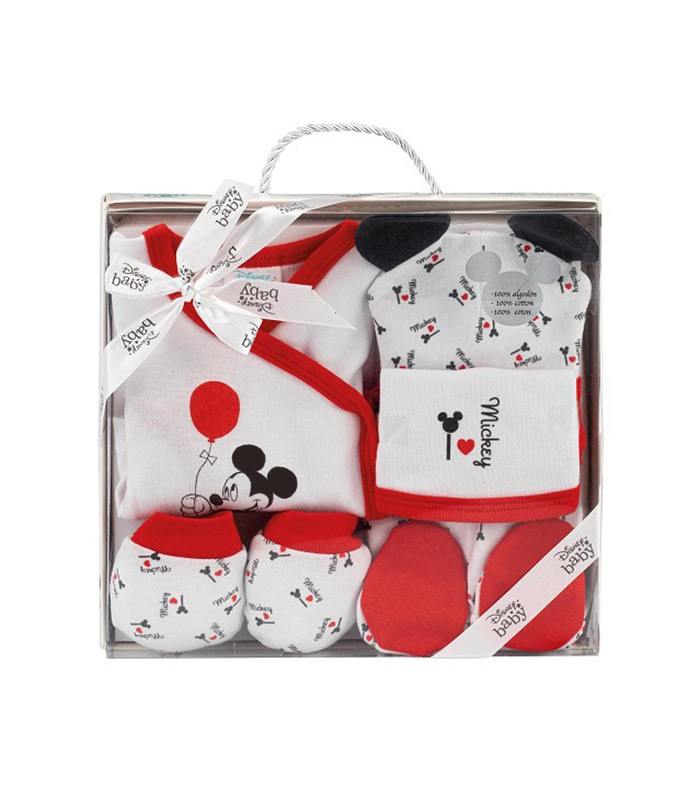 GOTEXTIL | Set Regalo bebé 5 piezas MK029 MICKEY Interbaby