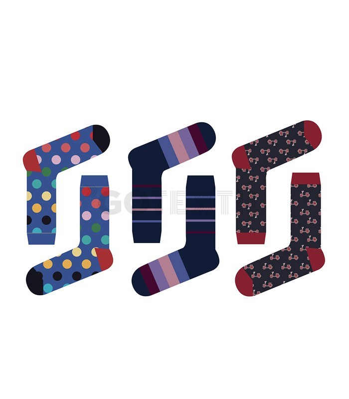 GOTEXTIL | PACK 3 CALCETINES ORIGINALES S-13 KLANDESTINE SOCKS