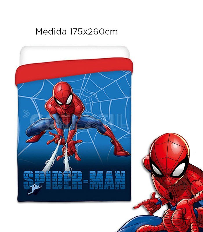 GOTEXTIL | Edredón Nórdico SPIDERMAN 3 Miracle Home 175X260