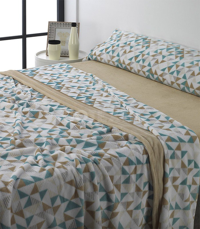 GOTEXTIL | Juego Sábanas Coralina MICROCORAL J74 MORA