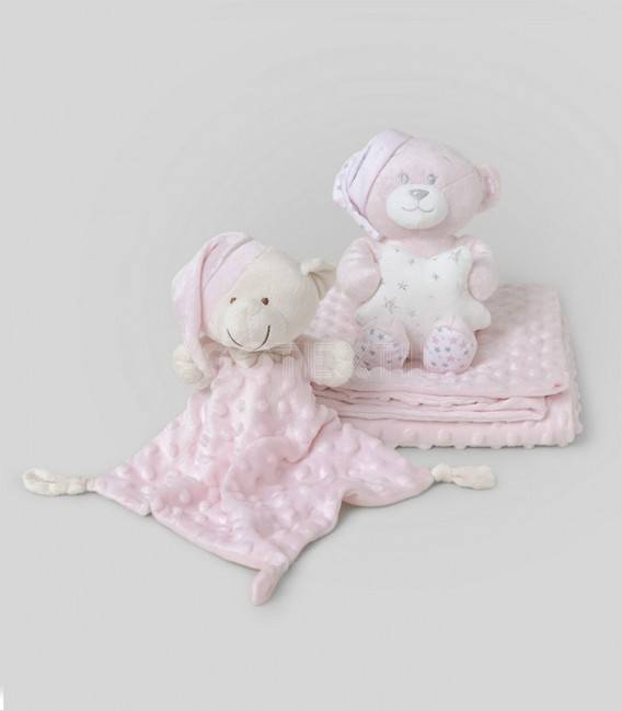 GOTEXTIL | Set Casita, Peluche, Manta y Dou Dou INTERBABY