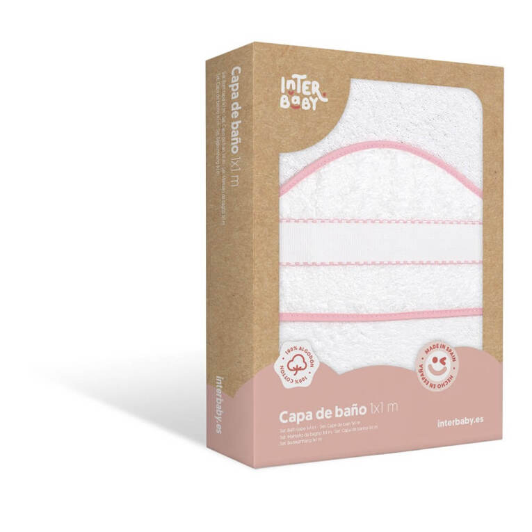 GOTEXTIL | CAPA DE BAÑO BEBÉ PARA BORDAR A PUNTO DE CRUZ INTERBABY