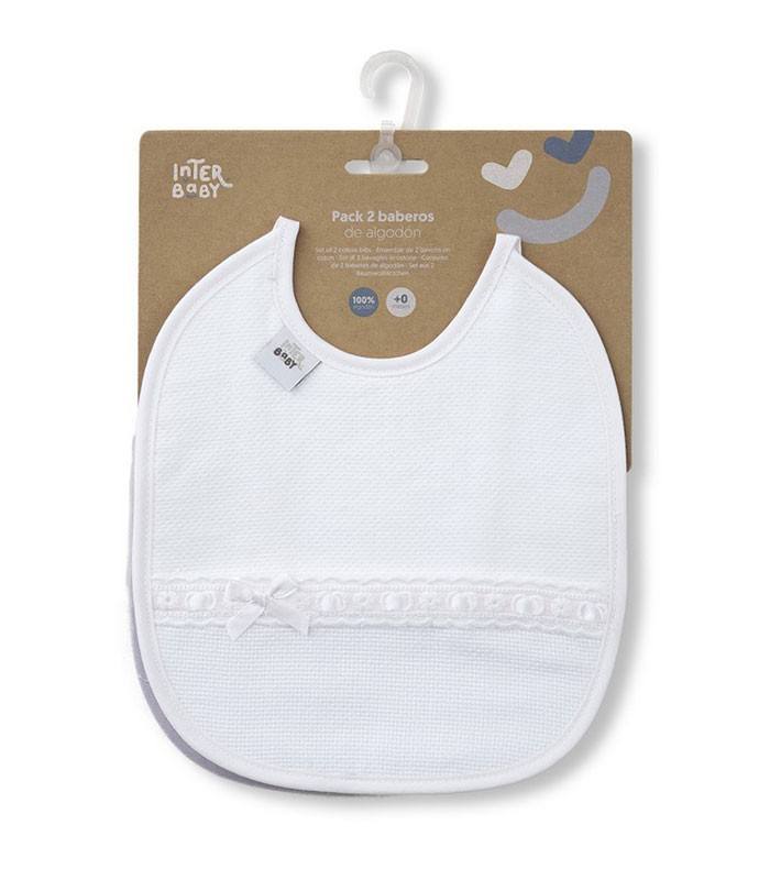 GOTEXTIL | Pack 2 Baberos INTERBABY  R7 - 3C