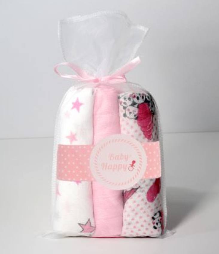 GOTEXTIL | Pack 3 Gasas BABBY HAPPY 21443