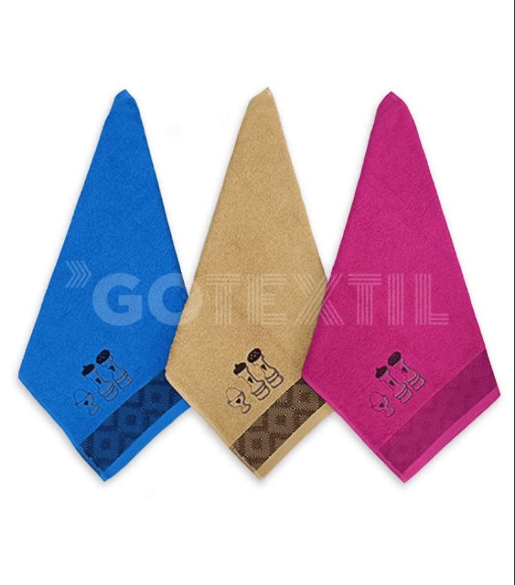 GOTEXTIL | PACK 3 PAÑOS COCINA BORDADOS 10197 VIDAL HOME