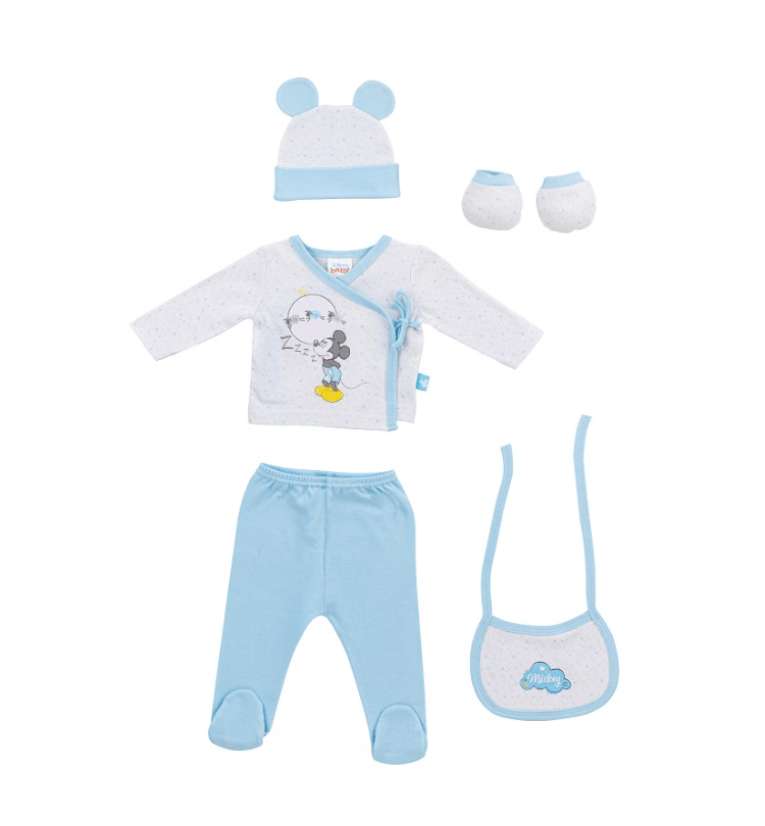 GOTEXTIL | Set Regalo bebé 5 piezas MK028 MICKEY Interbaby