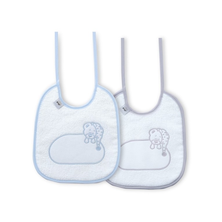 GOTEXTIL | INTERBABY | Baberos para Bordar BAB19C Pack 2