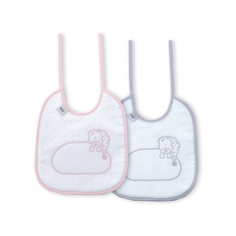 GOTEXTIL | INTERBABY | Baberos para Bordar BAB19C Pack 2