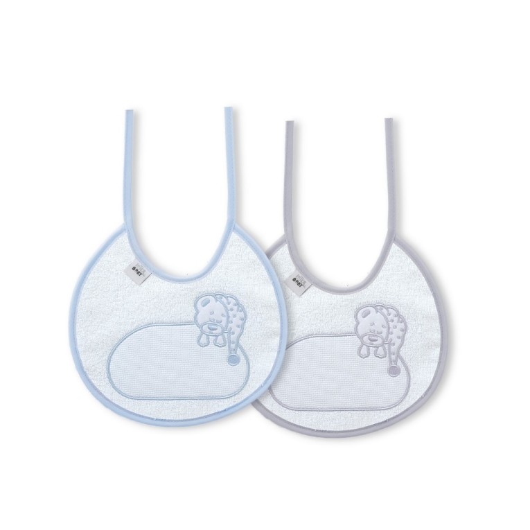 GOTEXTIL | INTERBABY | Baberos para Bordar BAB19R Pack 2