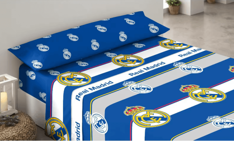 GOTEXTIL | JUEGO DE SÁBANAS REAL MADRID 9 ASDITEX