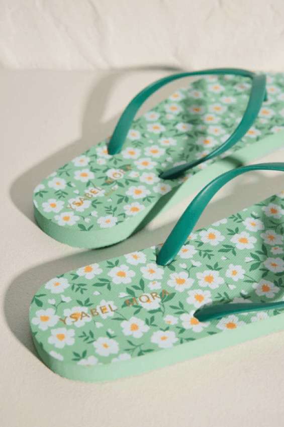 GOTEXTIL | CHANCLAS DE PLAYA ESTAMPADAS 86074 YSABEL MORA