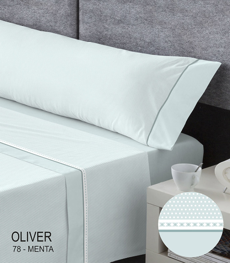 GOTEXTIL | JUEGO SÁBANAS COTTON LUXE OLIVER SERENA CATOTEX