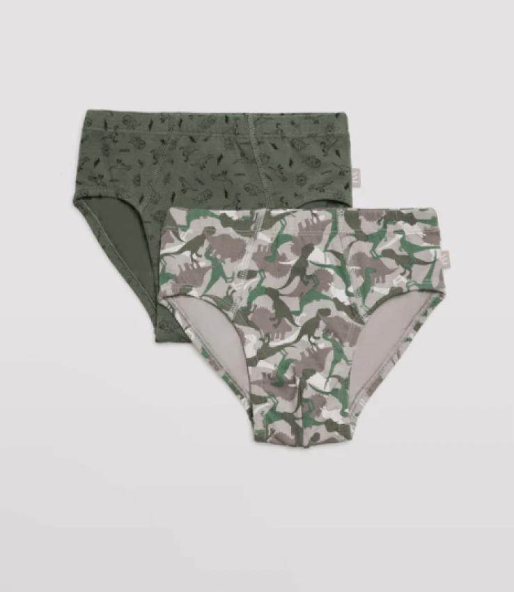 GOTEXTIL | YSABEL MORA SLIPS NIÑO DINOSAURIOS 18415 PACK 2 