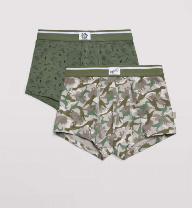 GOTEXTIL | YSABEL MORA BOXER NIÑO DINOSAURIOS 18416 PACK 2 