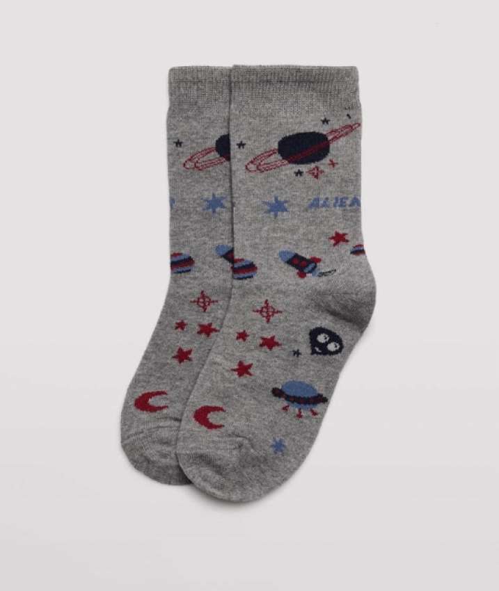 GOTEXTIL | PACK 2 CALCETINES NIÑO SPACE EXPLORER 42259 YSABEL MORA