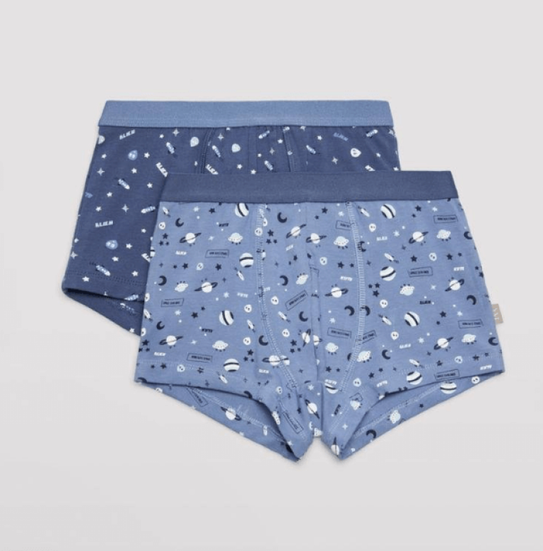 GOTEXTIL | BOXER JUVENILES ESTAMPADOS PACK 2 YSABEL MORA