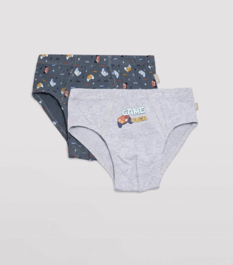 GOTEXTIL | SLIP INFANTIL PACK 2 ESTAMPADOS 18421 YSABEL MORA